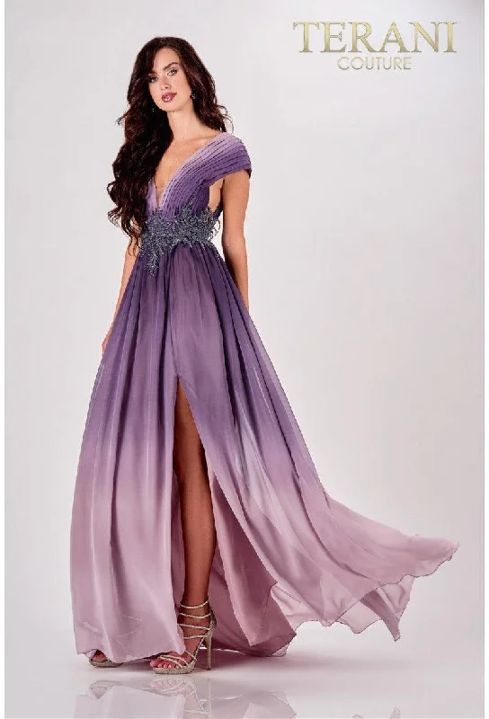 Maternity dress for a baby's first visit to the children's garden Terani Couture 2027M3091 Prom Long Evening Dress Maternity dress for a baby's first visit to the children's garden Terani Couture 2027M3091 Prom Long Evening Dress