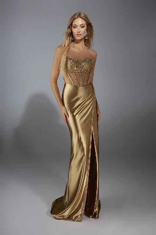 Mini dresses with patchwork designs for a unique style Alyce Prom Dress 61976