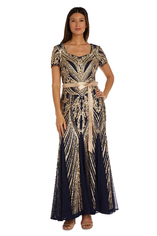 Wedding dresses with a ruched bodice for a textured look R&M Richards 7385P Long Formal Petite Dress Wedding dresses with a ruched bodice for a textured look R&M Richards 7385P Long Formal Petite Dress