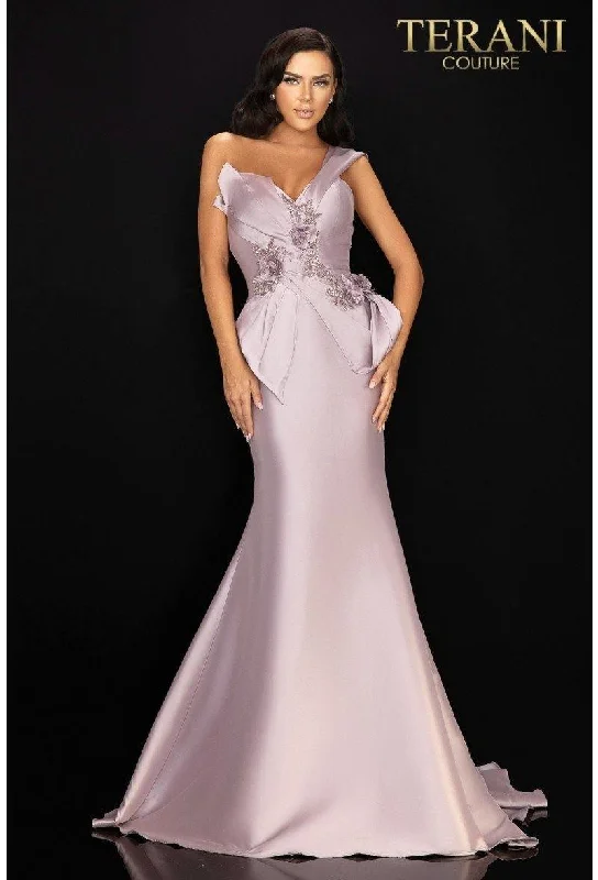 Wedding dresses with a built - in petticoat for added volume Mauve 18 Terani Couture 2011M2160 Mauve 10 Sale Wedding dresses with a built - in petticoat for added volume Mauve 18 Terani Couture 2011M2160 Mauve 10 Sale
