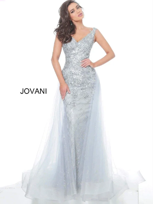 Off - the - shoulder wedding dresses with ruffled sleeves Jovani 02329 Long Formal Prom Dress Off - the - shoulder wedding dresses with ruffled sleeves Jovani 02329 Long Formal Prom Dress