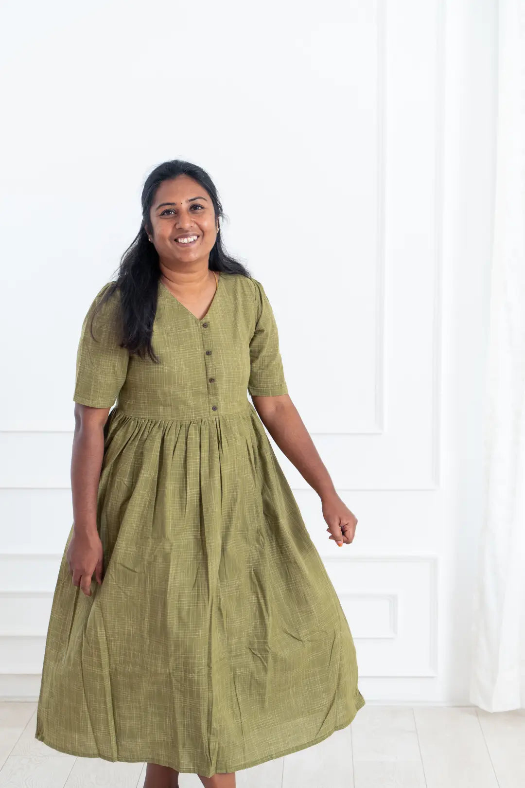 Maternity dress for a tea party Olive Nurture Feeding Dress