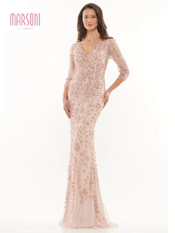Maternity dress for a baby's first visit to the puppet show Marsoni Mother of the Bride Beaded Long Gown 1197 Maternity dress for a baby's first visit to the puppet show Marsoni Mother of the Bride Beaded Long Gown 1197