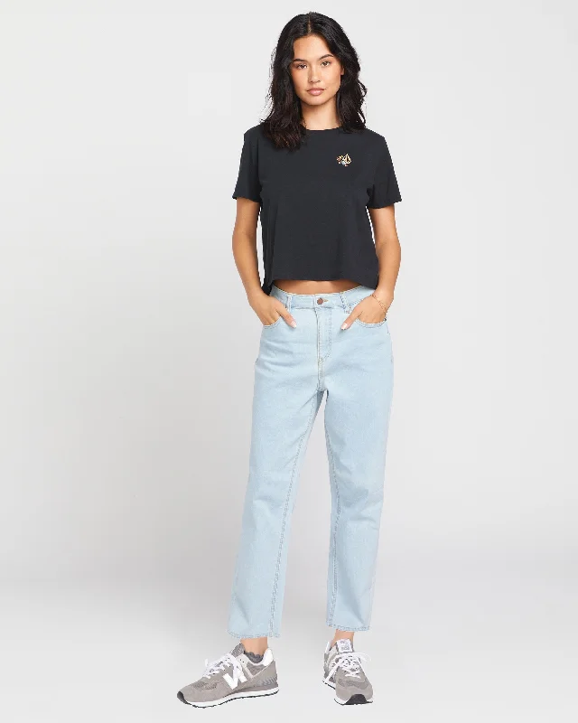 Women's moto jackets with a lace - up front for a unique and stylish touchStoned Straight Jeans - Cruzer Blue Women's moto jackets with a lace - up front for a unique and stylish touchStoned Straight Jeans - Cruzer Blue